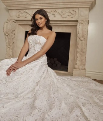Casablanca Bridal 143206 #4 Nude/Ivory thumbnail