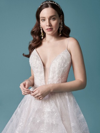 Maggie Sottero 135142 #3 Ivory/Mauve thumbnail