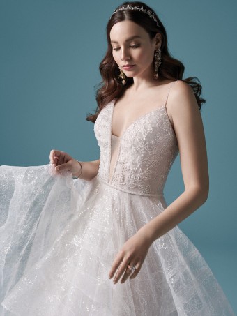 Maggie Sottero 135142 #4 Ivory/Mauve thumbnail