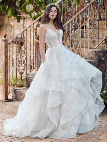 Maggie Sottero 135142 #5 Ivory/Mauve thumbnail