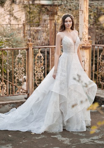 Maggie Sottero 135142 #8 Ivory/Mauve thumbnail