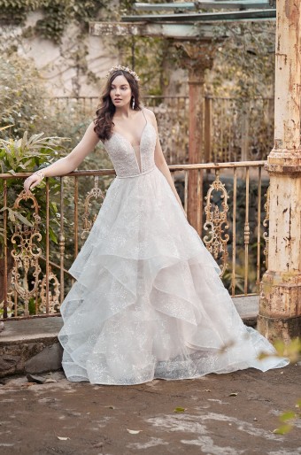Maggie Sottero 135142 #11 Ivory/Mauve thumbnail