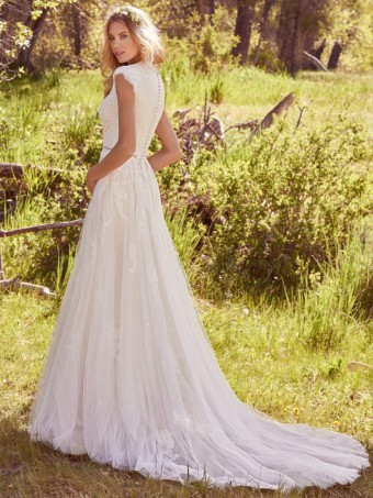 Maggie Sottero 128091 #5 Ivory thumbnail