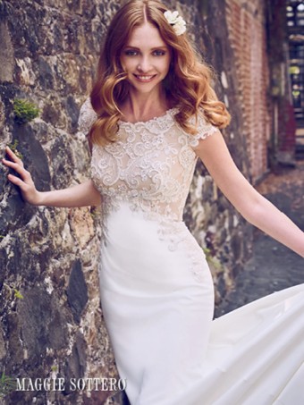 Maggie Sottero 130061 #4 Nude/Ivory thumbnail