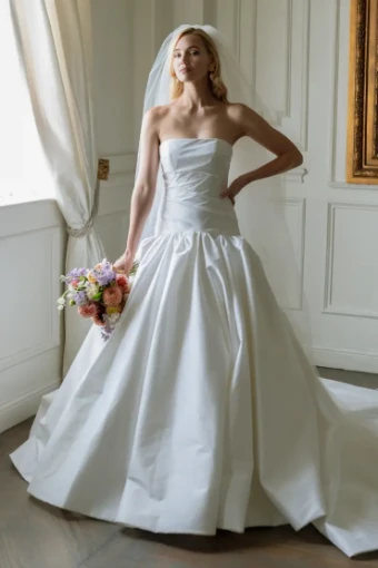 Watters 144295 #0 default Ivory/Soft Lavender thumbnail