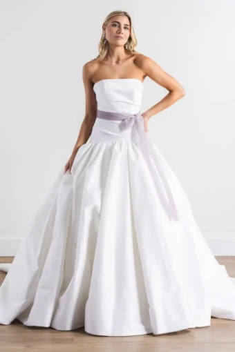 Watters 144295 #1 Ivory/Soft Lavender thumbnail