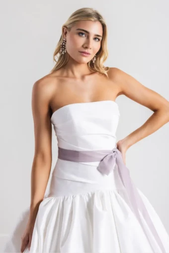 Watters 144295 #3 Ivory/Soft Lavender thumbnail