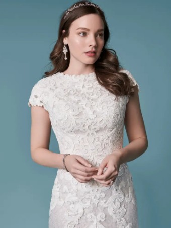 Maggie Sottero 135141 #2 Ivory/Mauve thumbnail