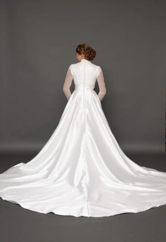 Modest Bridal Collection 144460 #1 Ivory thumbnail