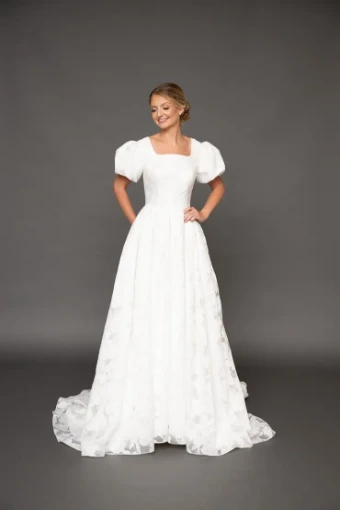 Modest Bridal Collection 144462 #9 Ivory thumbnail