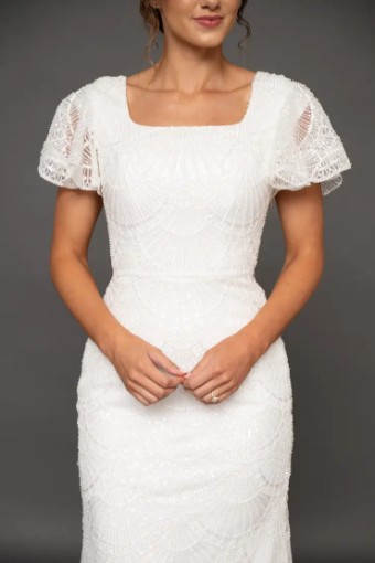 Modest Bridal Collection 144473 #2 Ivory thumbnail