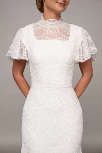 Modest Bridal Collection 144474 #2 Ivory thumbnail
