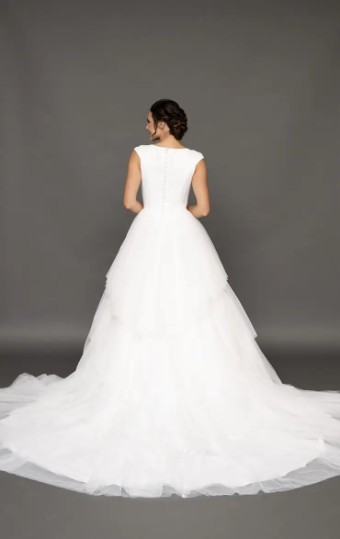 Modest Bridal Collection 144465 #1 Ivory thumbnail