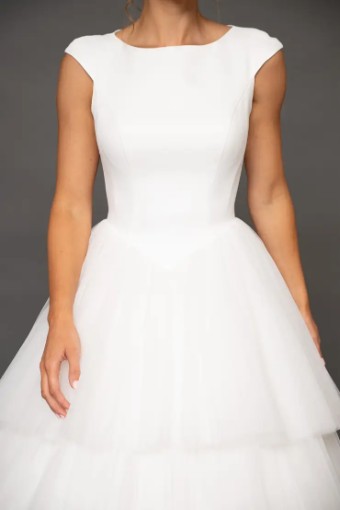 Modest Bridal Collection 144465 #2 Ivory thumbnail