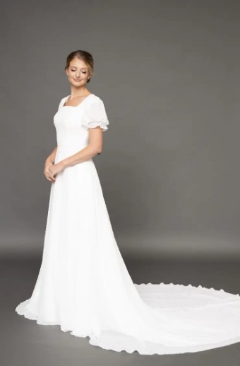 Modest Bridal Collection 144466 #4 default Ivory thumbnail