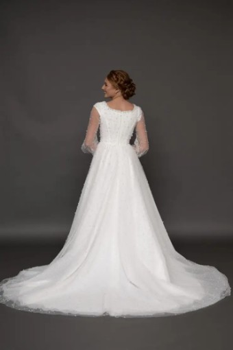 Modest Bridal Collection 144472 #1 Ivory thumbnail