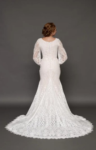 Modest Bridal Collection 144475 #1 Ivory thumbnail