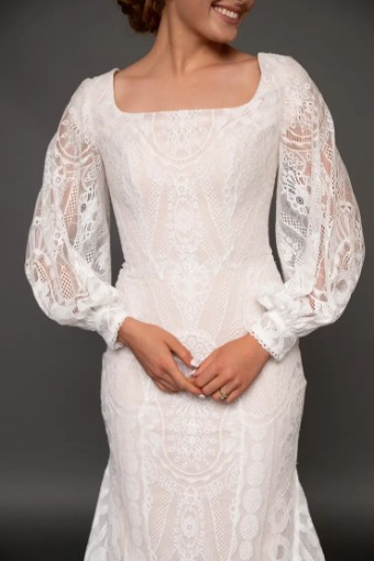 Modest Bridal Collection 144475 #2 Ivory thumbnail