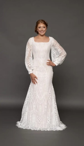 Modest Bridal Collection 144475 #0 default Ivory thumbnail
