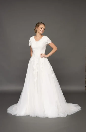 Modest Bridal Collection 144477 #0 default Ivory thumbnail