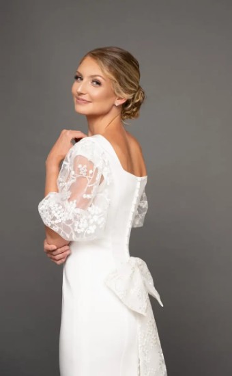 Modest Bridal Collection 144478 #2 Ivory thumbnail
