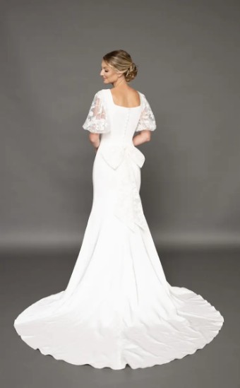 Modest Bridal Collection 144478 #1 Ivory thumbnail