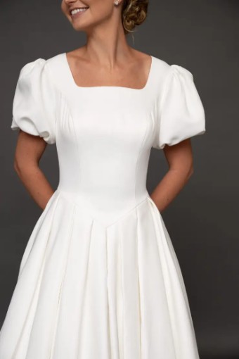 Modest Bridal Collection 144468 #2 Ivory thumbnail