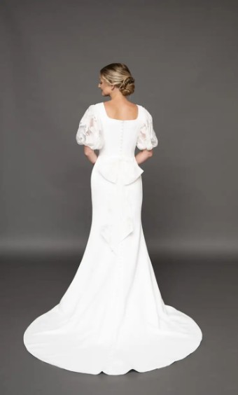 Modest Bridal Collection 144463 #1 Ivory thumbnail