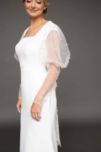 Modest Bridal Collection 144464 #2 Ivory thumbnail