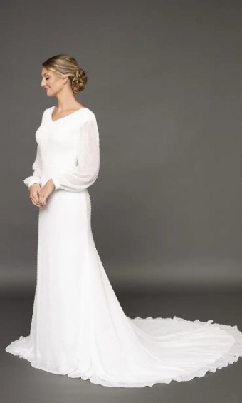 Modest Bridal Collection 144467 #4 default Ivory thumbnail