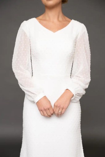 Modest Bridal Collection 144467 #2 Ivory thumbnail