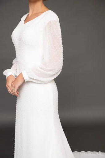 Modest Bridal Collection 144467 #3 Ivory thumbnail