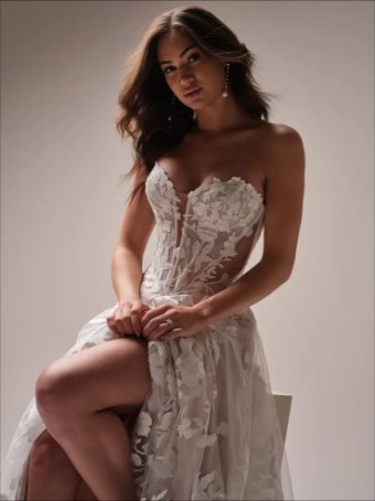 Maggie Sottero 145809 #1 Ivory/Blush (Natural Illusion) thumbnail