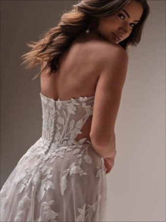 Maggie Sottero 145809 #5 Ivory/Blush (Natural Illusion) thumbnail