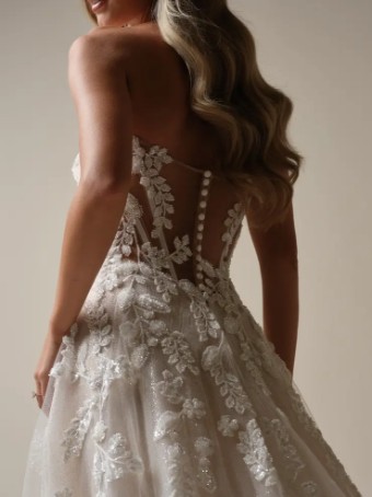Sottero and Midgley 144943 #3 Ivory/Nude/Silver thumbnail