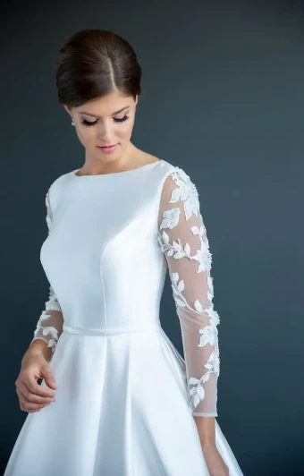 Modest Bridal Collection 136259 #8 default Ivory thumbnail