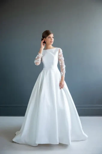 Modest Bridal Collection 136259 #2 Ivory thumbnail