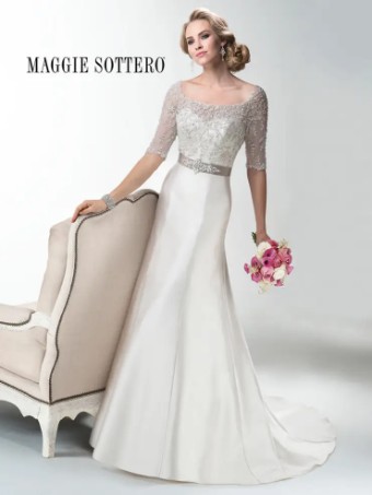 Maggie Sottero 123159 Top #1 Ivory thumbnail