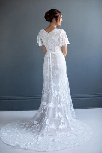 Modest Bridal Collection 138617 #1 Ivory thumbnail