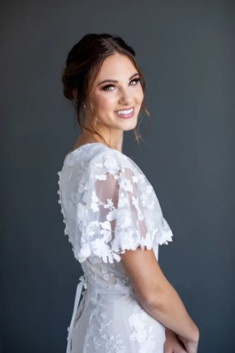 Modest Bridal Collection 138617 #2 Ivory thumbnail