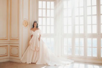 Disney Fairy Tale Weddings Collection 144076 #6 Ivory thumbnail