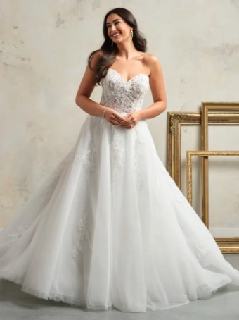 Maggie Sottero 143928 #9 Ivory/Blush (Natural Illusion) thumbnail