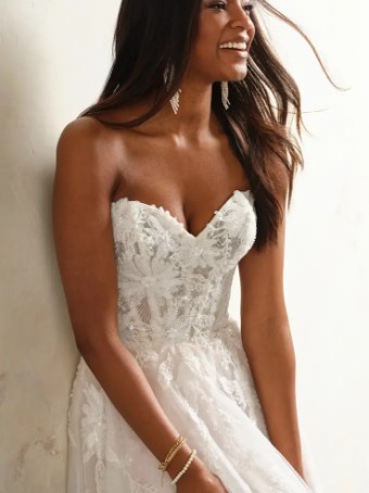 Maggie Sottero 143928 #4 Ivory/Blush (Natural Illusion) thumbnail