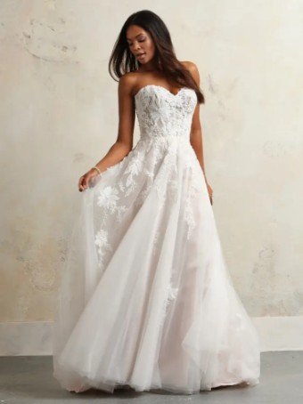 Maggie Sottero 143928 #5 Ivory/Blush (Natural Illusion) thumbnail