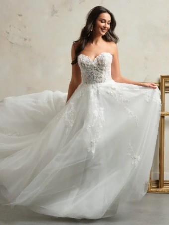 Maggie Sottero 143928 #8 Ivory/Blush (Natural Illusion) thumbnail