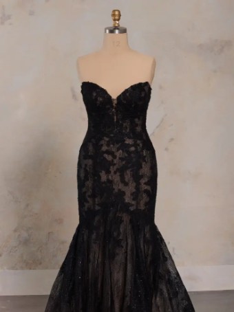 Maggie Sottero 143878 #14 Black Black/Lavender thumbnail