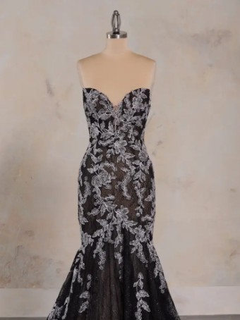 Maggie Sottero 143878 #13 Black Black/Lavender thumbnail