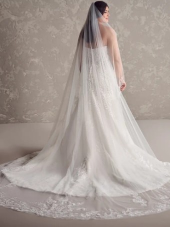 Sottero and Midgley 142823 #15 Ivory Black/Black/Nude thumbnail