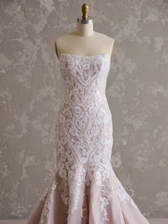 Sottero and Midgley 142823 #16 Ivory Black/Black/Nude thumbnail