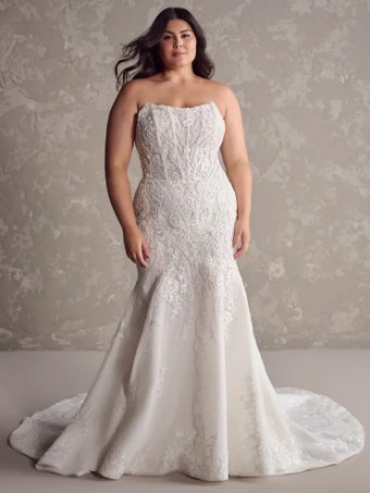 Sottero and Midgley 142823 #11 Ivory Black/Black/Nude thumbnail